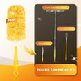 thumbnail image 2 of JFengqi Duster Refills, Heavy Duty Microfiber Disposable Feather Duster, 15 Count with 1 Handle, Orange, 2 of 6