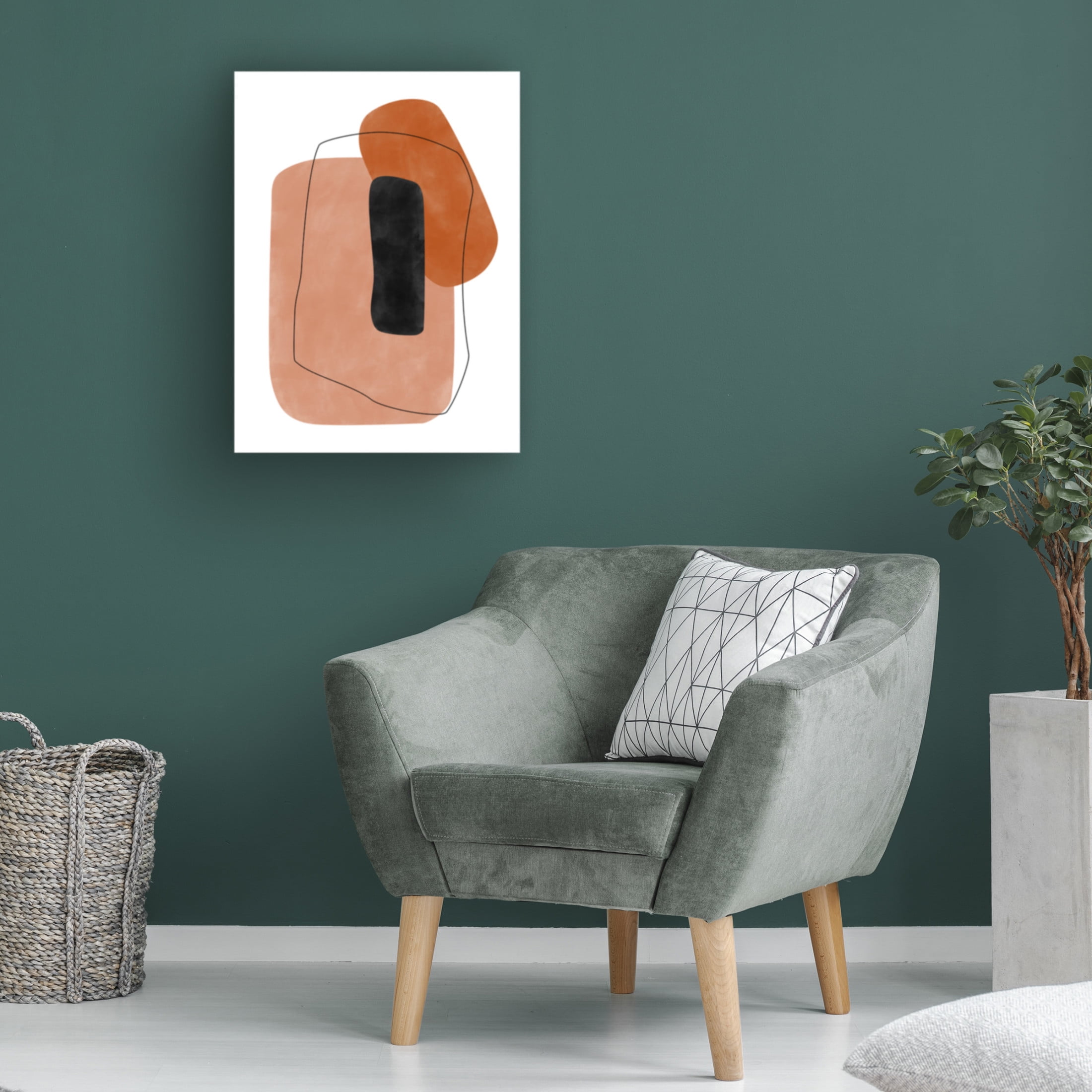 Trademark Fine Art Elena Ristova terracotta43 Canvas Wall Art