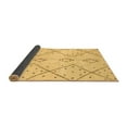 thumbnail image 2 of Ahgly Company Indoor Rectangle Solid Brown Modern Area Rugs, 7' x 9', 2 of 4