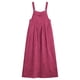 thumbnail image 5 of Trajes Cómodos para las Mujeres Lino de Ajuste Suelto Vestido de Playa con Correa de Espagueti de Línea a con Bolsillos para las Vacaciones, 5 of 8