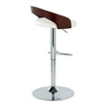 thumbnail image 6 of Grotto Adjustable Bar Stool, Chrome Bar Stools, Bar Chairs, Swivel Bar Stools, Bar Stools Set of 2, 6 of 6