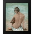 thumbnail image 2 of Cusson, Marie Elaine 15x18 Black Modern Framed Museum Art Print Titled - Study of a Woman I (head left), 2 of 5