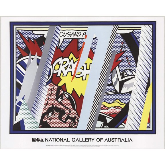 ROY LICHTENSTEIN Reflections on Crash, 2013