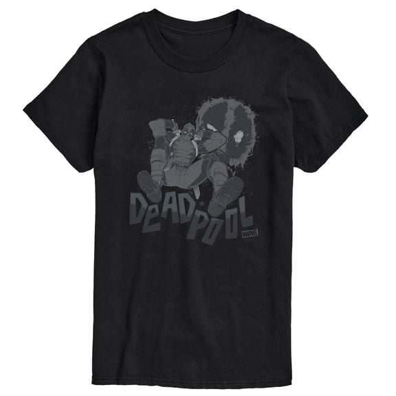 Marvel Deadpool - Monochrome - Men's Short Sleeve Graphic T-Shirt