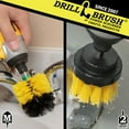 thumbnail image 2 of Bathroom Accessories Essentials - Cleaning Supplies - Scrub Brush - Shower Cleaner Brush - Shower Door Scrubber - Bathtub Cleaning Kit - Bath Mat Brush - Bathroom Tile Brush - Grout Cleaning Scrubber, 2 of 9
