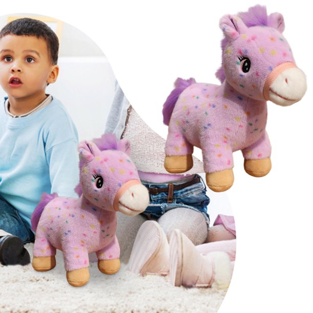 Peluche arcoíris suave para niños, adorable y coleccionable.