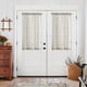 thumbnail image 5 of Cortinas Jinchan de Lino Boho, 114x66 cm, Rayadas en Gris, 5 of 9