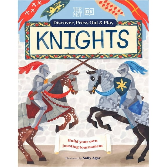DK the Met The Met Knights Discover, Press Out & Play, (Hardcover)