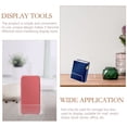 thumbnail image 4 of MasteelfCA 4pcs Acrylic Book Rack Clear Desktop Bookshelf Tabletop Business Card Holder, 4 of 8