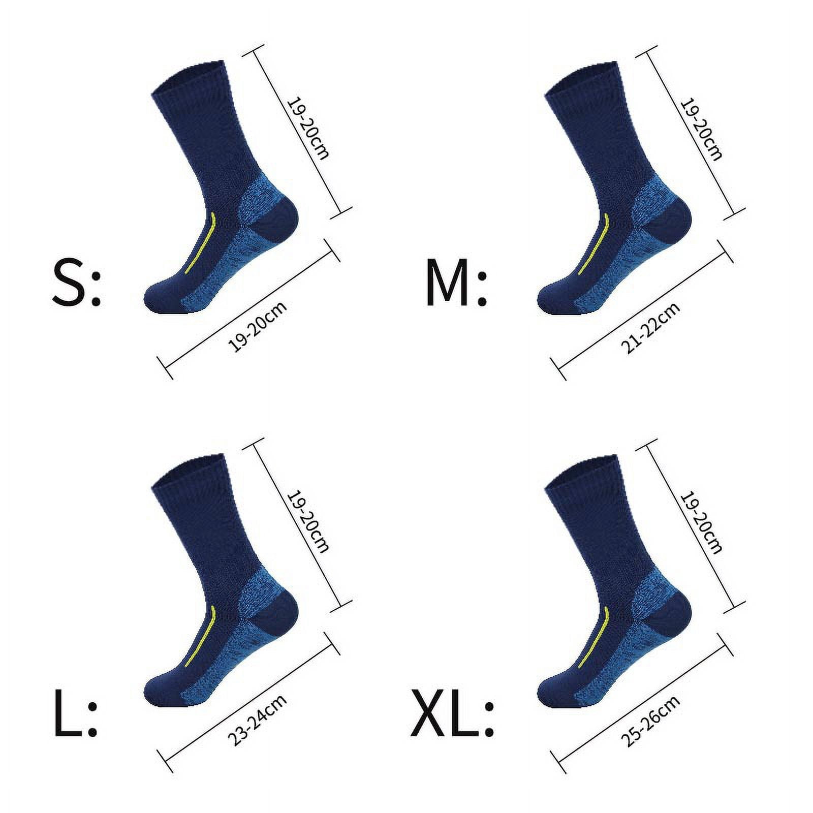 100% Waterproof Socks Breathable Water-resistant Outdoor Camping Skiing Hiking Diving Wading Trekking Socks