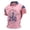 Pink, variant on IWRICH 250TH Anniversary Polo Shirt for Men 250YEARS USA Flag Graphic Tee Short Sleeve Summer Tops XL
