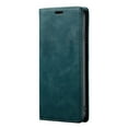 thumbnail image 4 of Phone Case Leather Flip Phone Cover Frosted Phone Cover Retro Frosted Mobile Protector Holder, Replacement for iPhone 12 Pro, Blue, 4 of 7