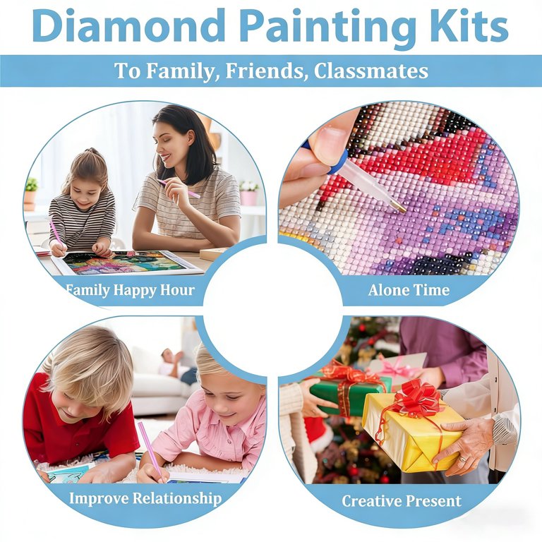 BYGFHLYW Diamond Painting Kit, Cat 5D Full Round photo 6