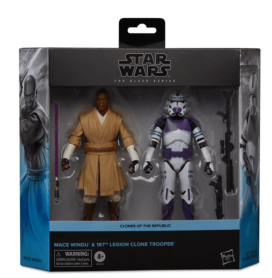 その他 MACE WINDU & 187TH LEGION CLONE TROOPER Amazon.com: STAR WARS The Black Series Mace Windu & 187th Legion