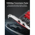 Dual LAN Gigabit Network Card, 2 * 1000Mbps Interface Adapter