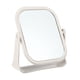 thumbnail image 1 of Espejo de Maquillaje de Plástico Único Bargains Espejo de Maquillaje de Doble Cara Espejo Rotatorio de 360° Espejo de Belleza para Mujeres Beige, 1 of 7
