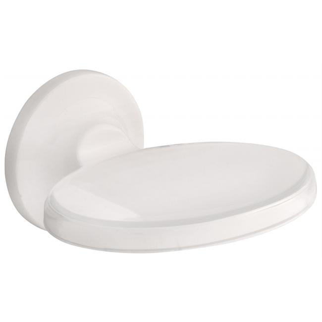White wall mount SOAP DISH ~ by Astra 