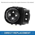 thumbnail image 4 of Interruptor de control de espejo eléctrico para automóvil para Chevrolet Silverado 1500 2500 3500 plástico negro, 4 of 6