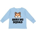 thumbnail image 3 of Inktastic Dog Shiba Inu Squad Boys or Girls Long Sleeve Toddler T-Shirt, 3 of 5