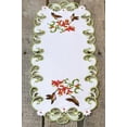 thumbnail image 6 of Embroidered Table Runner with Hummingbirds (9"x18"), 6 of 6