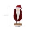 thumbnail image 2 of Yuarrent Adorno navideño para sala de estar, dormitorio, Adorable, mesita de noche, figurita decorativa, decoración para el hogar, la Oficina y el Kits de decoración para fiestas Papá Noel Yuarrent HA070120-01, 2 of 6