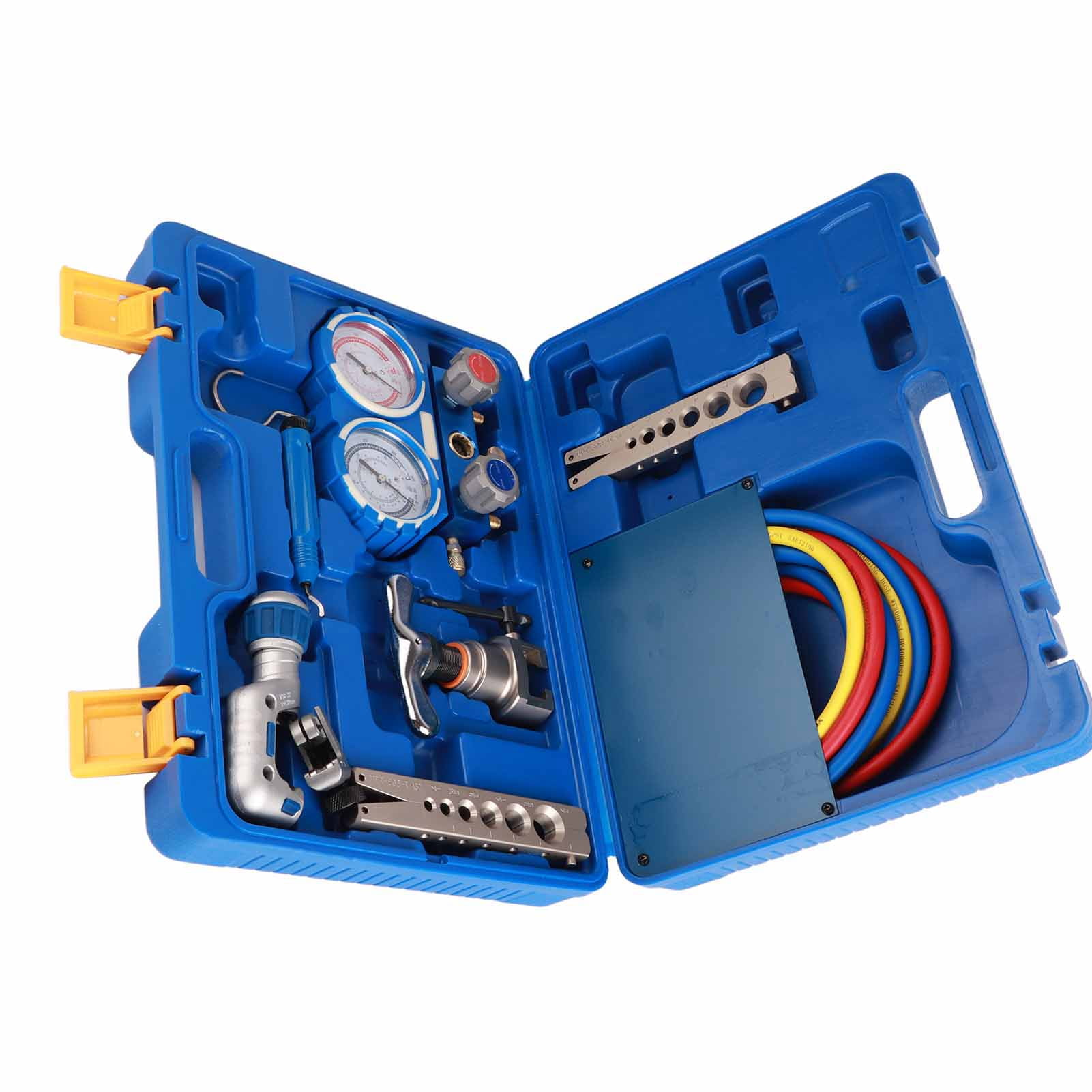 Refrigeration Digital Manifold Gauge Meter,1 Box Refrigeration Tool Kit 1/4" 3/4" Expander