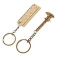 thumbnail image 6 of 2pcs Portable Vernier Caliper Keychain Tool For Measuring Small Objects Key Chain Ruler For Backpack Or Purse Functional Mini Ruler Keychain, 6 of 8