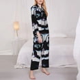 thumbnail image 4 of Lsque Five Nights At Freddy'S Pattern Long Sleeve Pajama Set for Women - Soft 2-Piece Sleepwear and Loungewear Set with Pockets, Comfy Nightwear, 4 of 8