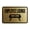 Black Gold, variant on Classic Framed Employee Lounge Sign (Navy Blue / White) - Small