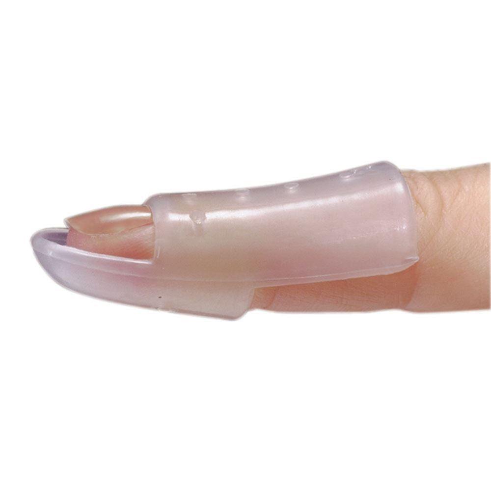 Plastalume Finger Splints StaxMallets Pack of 6 Size 5, Color Clear