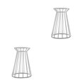 thumbnail image 3 of Soporte de estante para plantas de aire Advancent 2Conjunto Blanco, 3 of 6