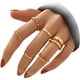 thumbnail image 1 of Conjunto De Anillo De Dedo Índice Apilable Simple Para Mujer, Anillos Para Nudillos Articulados, Accesorios De Mano, Regalo Para La Mejor Amiga, Madre Yuarrent AP007685-01, 1 of 6