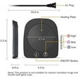 thumbnail image 5 of Coffee Mug Warmer&Cup Warmer for Office Desk Use, Electric Beverage Warmer with Three Temperature Settings, Coffee Warmer Plate for Cocoa Tea Water Milk with Auto Shut Off after 4 Hours, 5 of 5