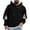 Black, variant on Enjoytime Halloween Hoodies for Men Cute Printed Long Sleeve Pullover Sweatshirt with Drawstring Fashion Casual Oversized Hoodie Black M