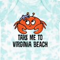 thumbnail image 4 of Inktastic Virginia Beach Souvenir Cute Boys or Girls Baby Bodysuit, 4 of 5