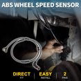 thumbnail image 2 of Sensor de Velocidad de Rueda ABS Único Bargains para Mercedes-Benz GL350 GL450 No.A1649058200 Sensor de Velocidad ABS Frontal Derecho, 2 of 6
