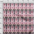 thumbnail image 2 of oneOone Cotton Poplin Fabric Stripe & Paisley Ikat Printed Fabric 1 Yard 56 Inch Wide, 2 of 4