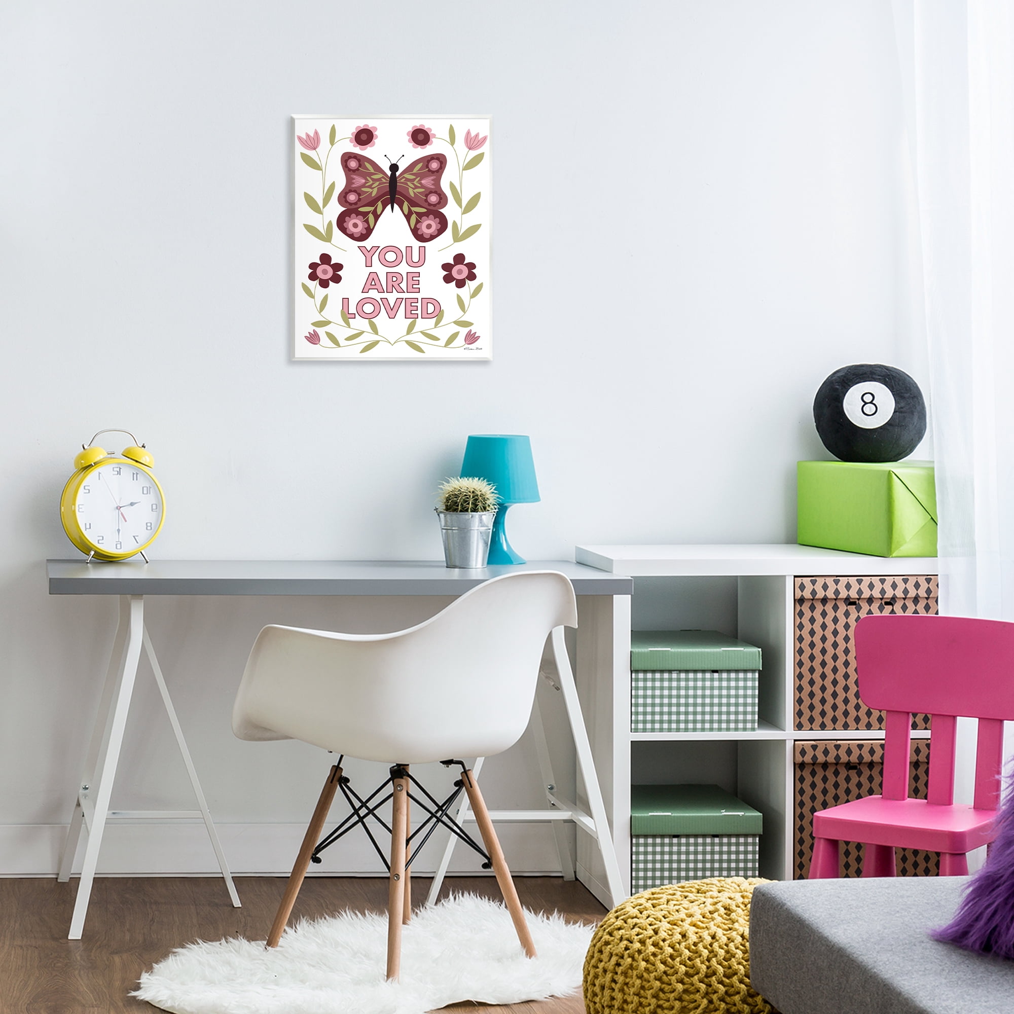 Stupell Industries You Are Loved Symmetrical Wall Plaque Art, design by Susan Ball