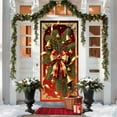 thumbnail image 5 of Christmas Door Cover Flag Exquisite Doorway Decorative Christmas Background Door Curtain, Christmas Door Decorations Covers for Holiday Party Decor, 5 of 6
