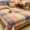 Full(53.94"*75.98"), variant on 3pcs Grid Cloud Pattern Print Bed Sheet Set Soft Breathable Bedding for Bedroom Guest Room Twin Full Queen King