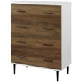 thumbnail image 1 of Savanna 30" Contemporain 4 Tiroirs Chambre Coffre en Chêne Rustique, 1 of 6