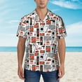 thumbnail image 2 of Haiem Modern Life Printed Hawaiian Shirt for Men - Men’s Casual Beach Summer Shirts - Stretch Fabric with Modern Fit-XX-Large, 2 of 7