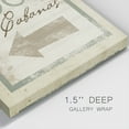 thumbnail image 3 of Wexford Home Beach Sign X-Premium Gallery Wrapped Canvas, 10" x 10" - Ready to Hang, 3 of 8