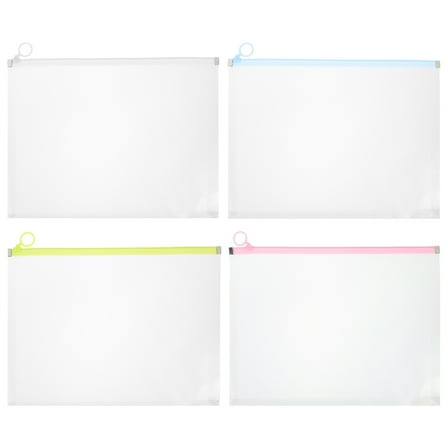 MLINS 4 Pcs Crates File Holder Office 32.50X25.00X2.90CM