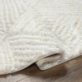 thumbnail image 3 of Livabliss Area Rugs for Living Room, 5x7 Cloudy Shag Modern Off-White Rug, Bedroom Dining Room Home Decor Stain Resistant Carpet (5'3" x 7'), 3 of 6