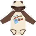 thumbnail image 3 of Inktastic I Want a Hippopotamus for Christmas Cute Stuffed Hippo Boys or Girls Long Sleeve Baby Bodysuit, 3 of 5