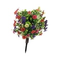 thumbnail image 4 of Bola de topiario de flores artificiales con estaca realista arbustos plantas para el césped patio interior de de porche, 4 of 9