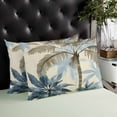 thumbnail image 4 of Watercolor Palm Trees Throw Pillow Cover 12 x 20 Inch Decorative Pillow Cover Summer Botanical Vintage Lumbar Pillowcase Seasonal Rectangle Cushion Case for Couch Sofa Bed Living Room, 4 of 7