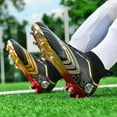thumbnail image 6 of Ruran Soccer Cleats for Mens Womens Indoor Soccer Shoes Unisex Baseball Turf Shoes Youth Rugby Shoes Adult AG FG TF Football Boots Wide Training Sneaker, 6 of 10