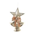 thumbnail image 2 of Campana de lazo de Navidad, de Navidad, adorno de campana de lazo, colgante de campana de Navidad para decoración, fiesta, patio, puerta Estrella de cinco puntas, 2 of 8